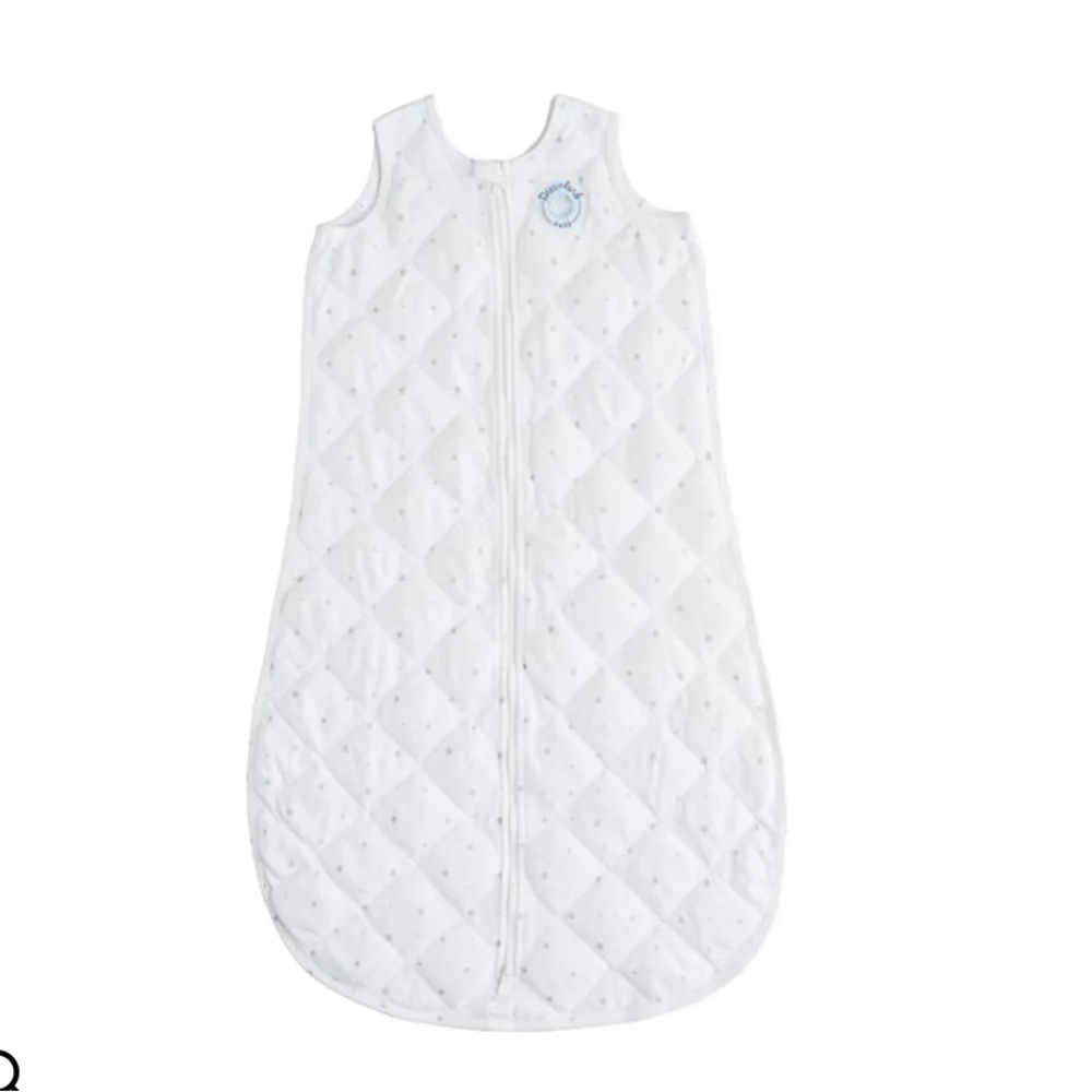 Dreamland sleep sack 0-6 mo. Grey/ white stars never worn